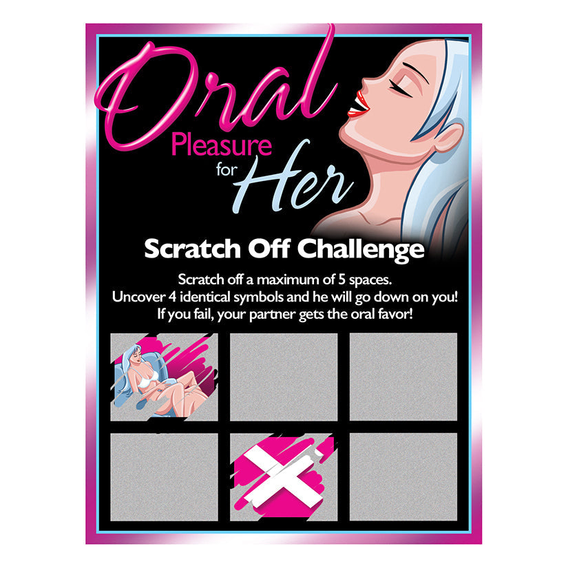 Oral Pleasure for Her Scratch Off